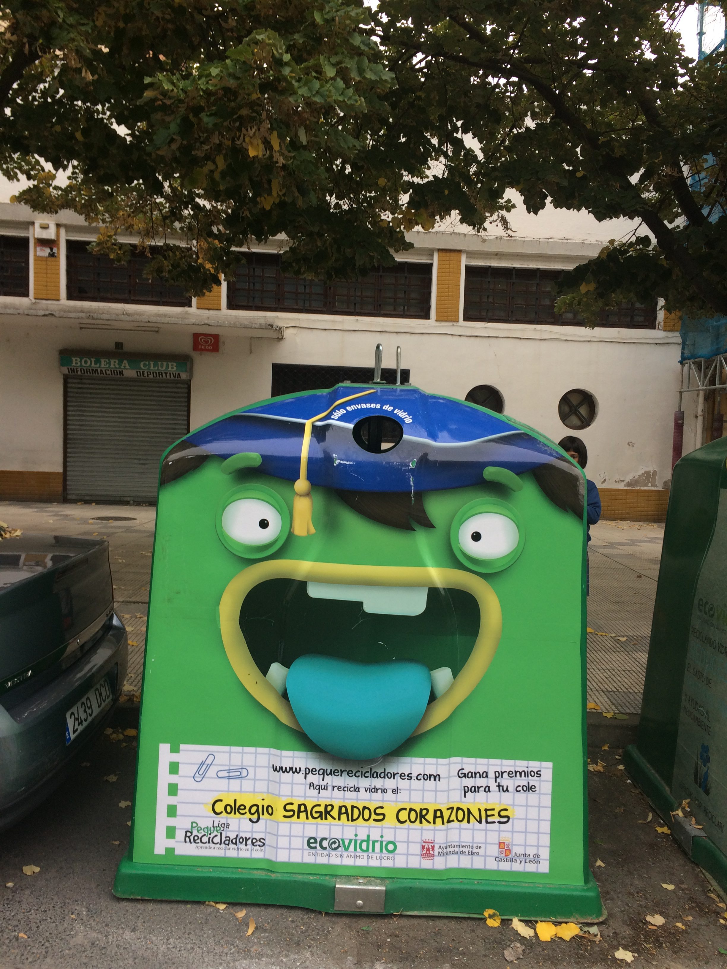 Participamos este mes de octubre en la Liga Peque Recicladores.