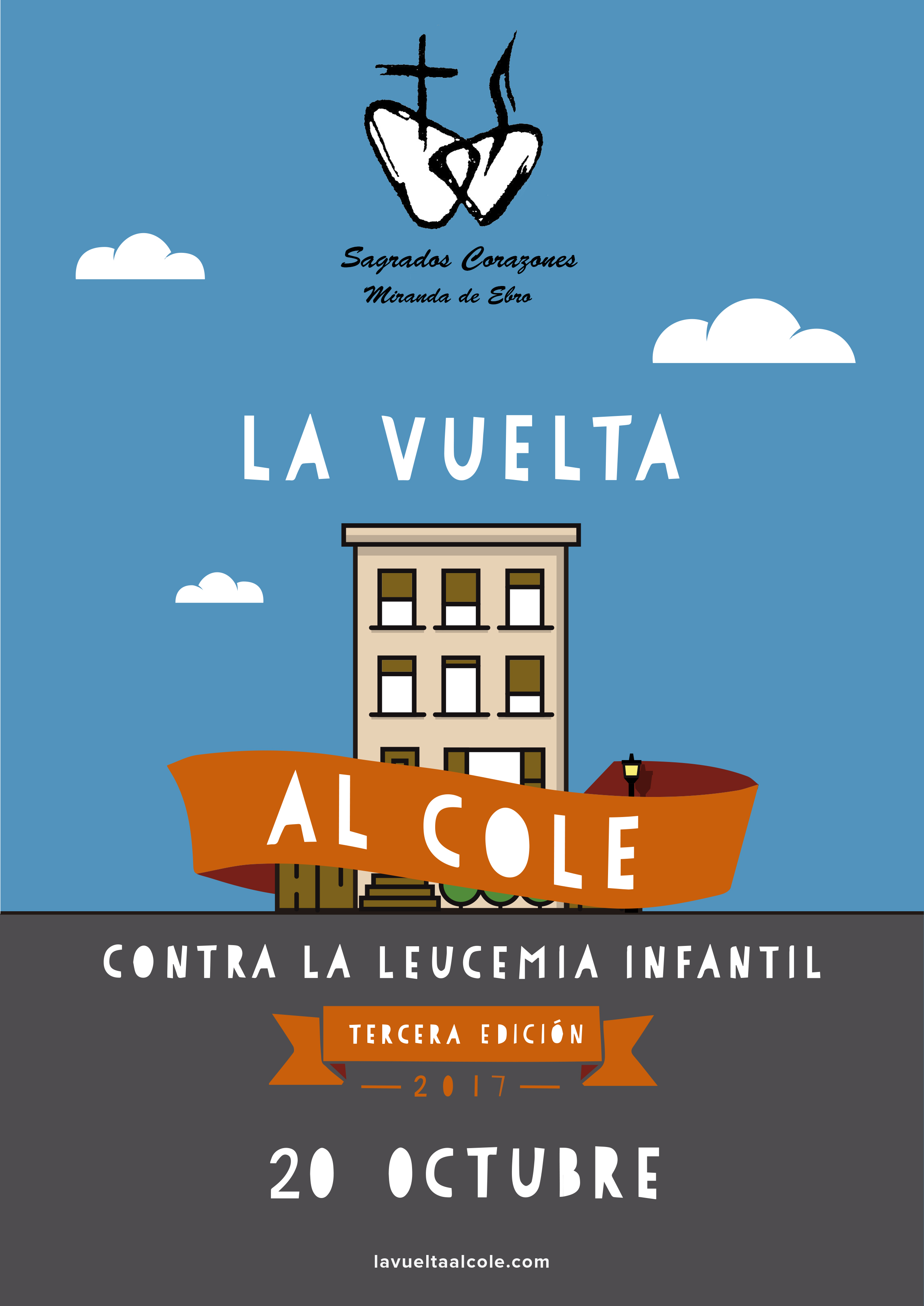 El 3 de noviembre correremos «La vuelta al cole» para luchar contra la leucemia infantil