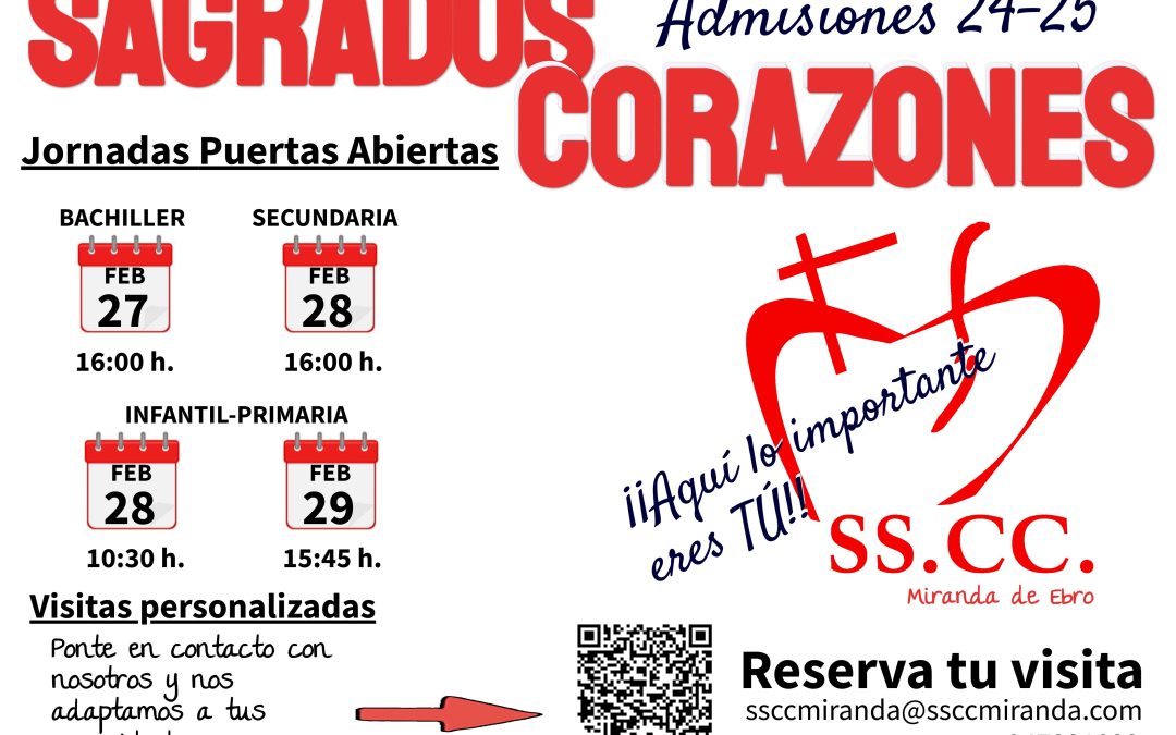 Admisiones curso 2024-25